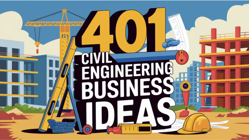 civil engineering business ideas 2025